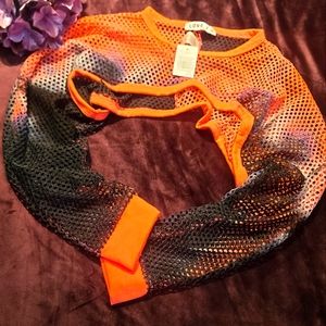 Tie Dye Knitted Crop Cover